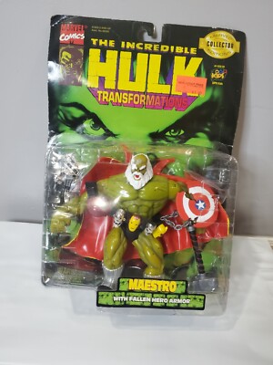 Vintage 1997 Toy Biz Marvel Collector Incredible Hulk Maestro