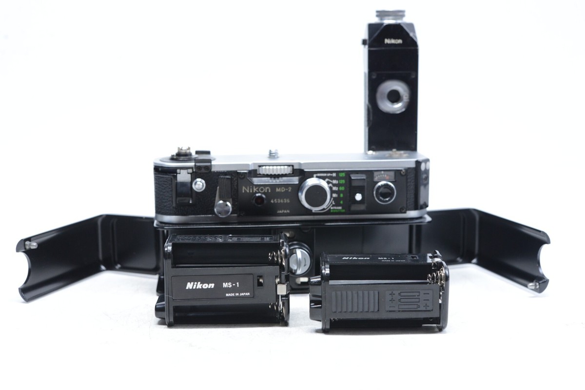 Nikon MD-2 + MB-1 F2用モータードライブ Nikon MD-2 Motor Drive +