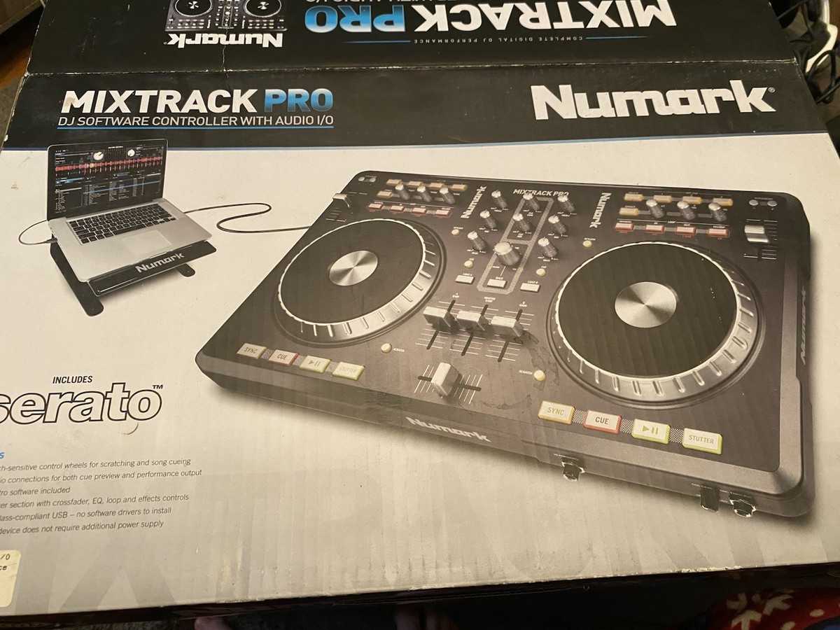 Numark Mixtrack Pro DJ Controller With Integrated Audio Interface