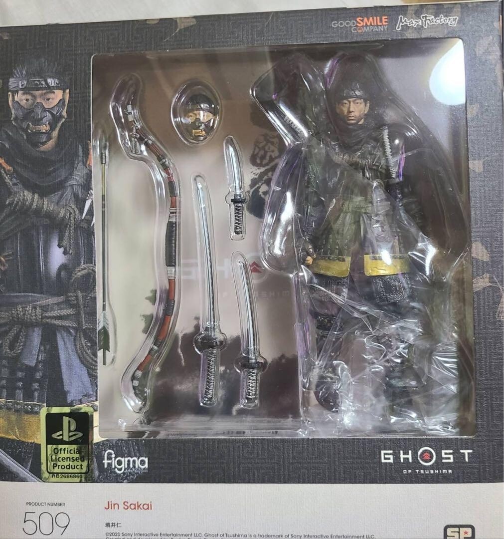 新品未開封】Figma 境井仁 Ghost of Tsushima figma 境井仁