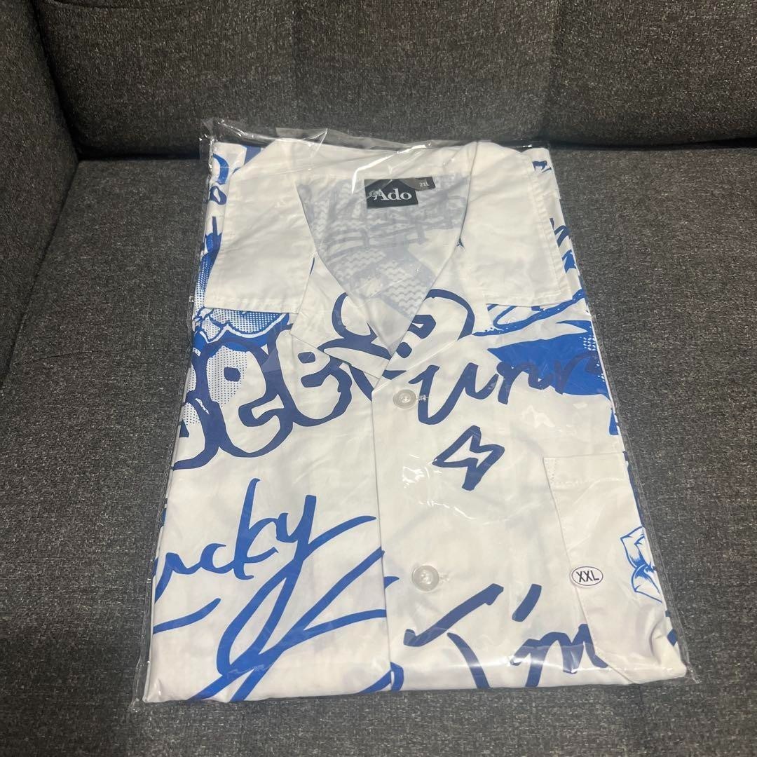 新品未開封】Ado 5周年 POPUP 限定 オープンカラーシャツ XL XL Ado