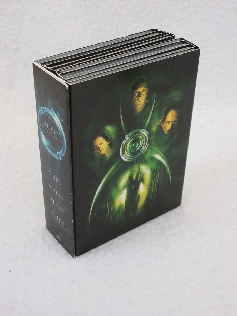 ALIEN QUADRILOGY 9 DVD Box Set 2003 Alien Aliens Alien3 Alien