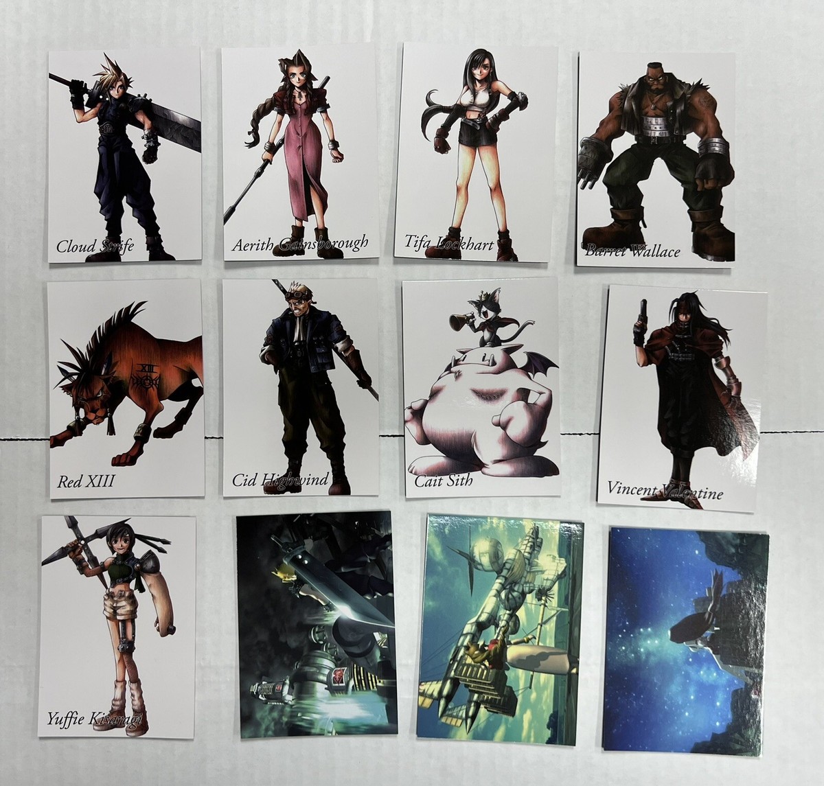 Final Fantasy VII Anniversary Art Museum Set of 99 Complete FF7