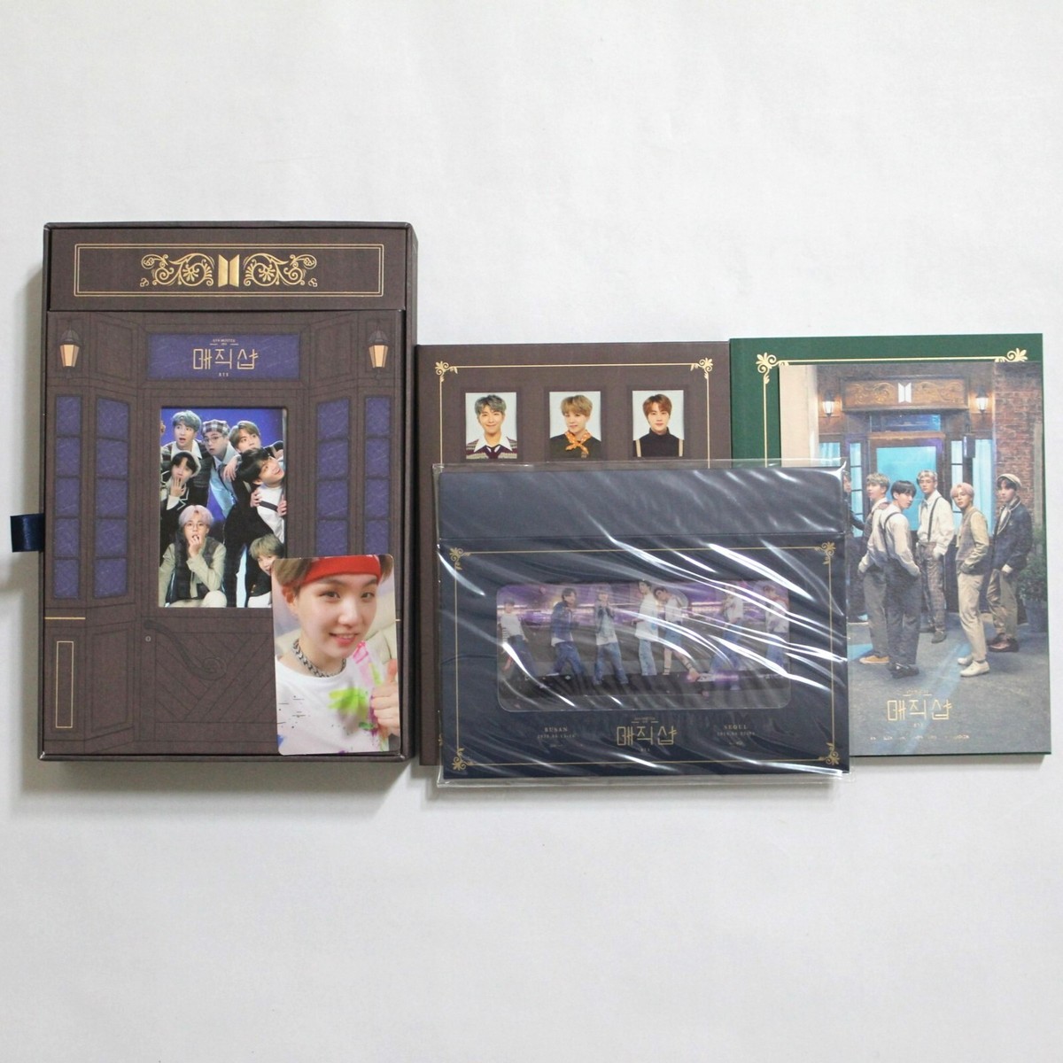 BTS Official 5th Muster Magic Shop DVD Full Set Suga Photocard +