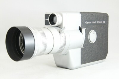 Canon cinezoom512 ダブルエイトフィルム用のシネカメラ Canon
