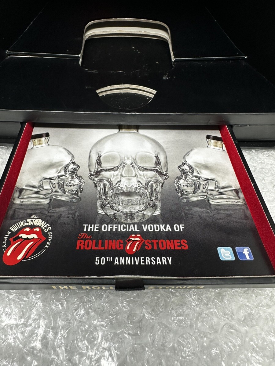 Crystal Head Vodka ROLLING STONES 50th Anniversary Edition 750ml