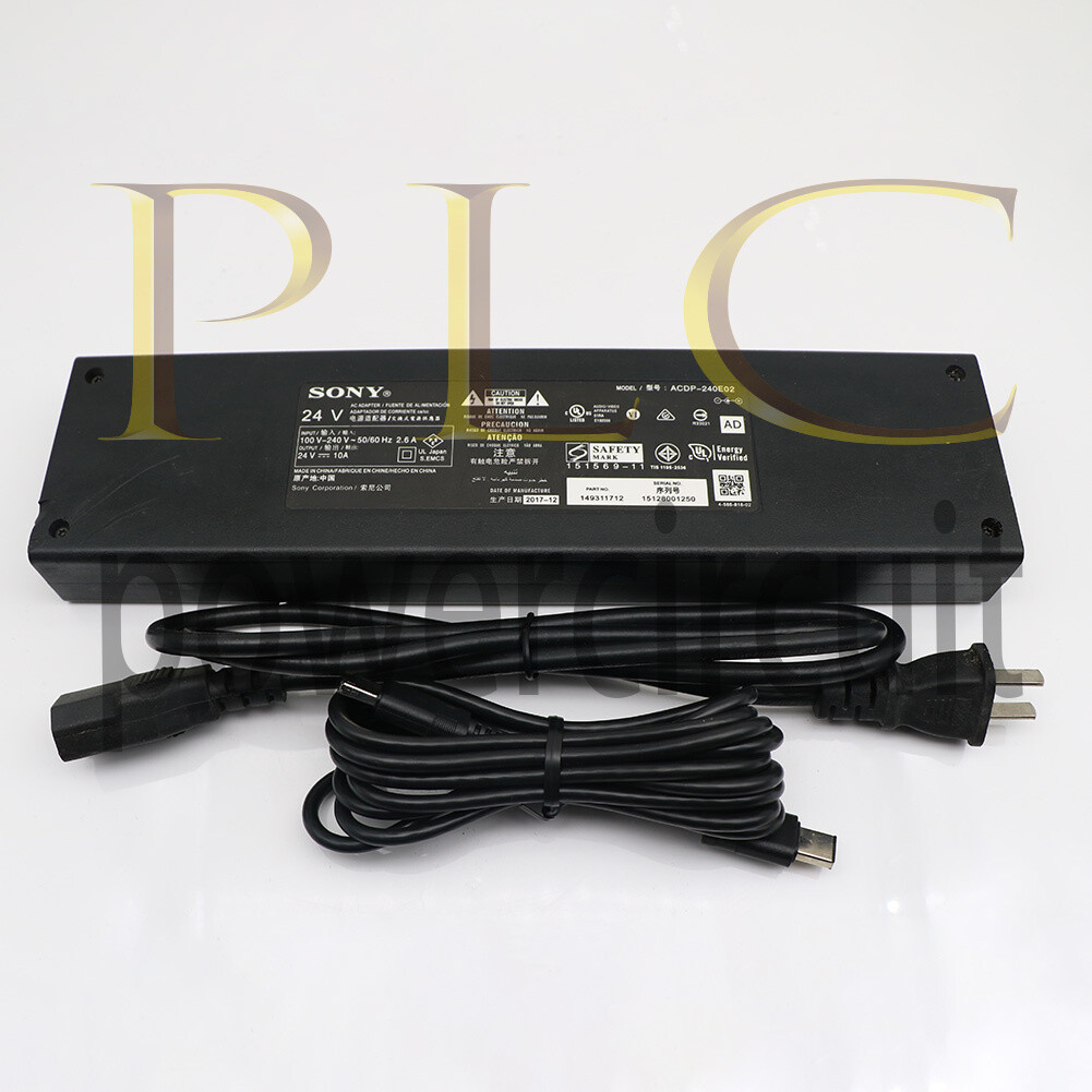 SONY 純正品 BRAVIA 電源ケーブル ACDP-240E01 24V SONY 純正品 BRAVIA