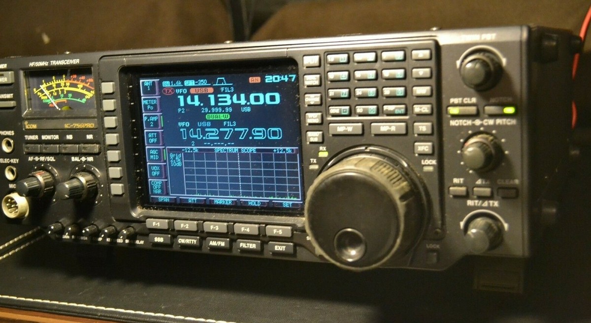 Icom IC-756 PRO HF ham radio transceiver | eBay