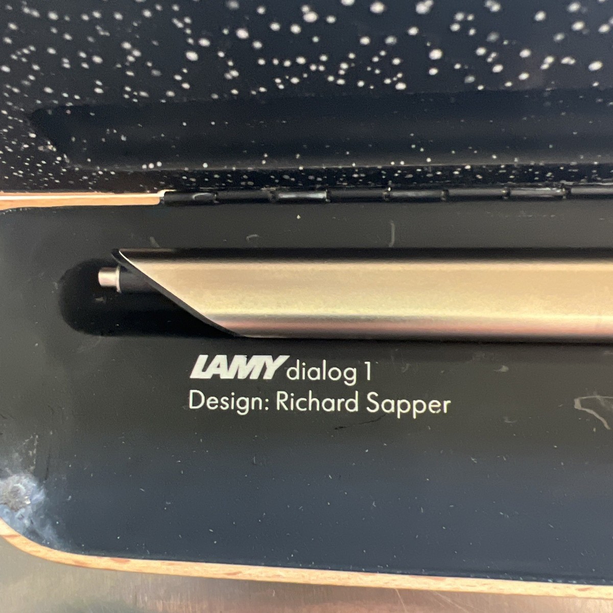 Lamy Dialog 1 Triangular Titanium Coated Ballpoint Pen by Richard