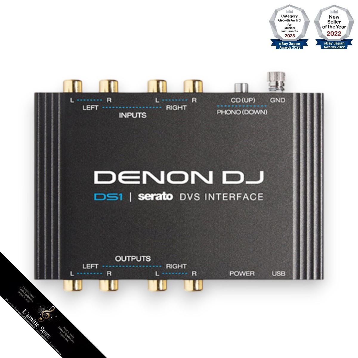 Denon DJ DS 1 Digital Vinyl Audio Interface for sale online | eBay