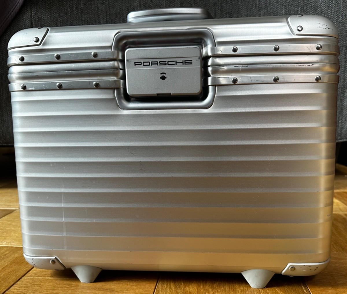 Rimowa x Porsche Topas Pilot Trolley 2 Wheel Silver Vintage | eBay