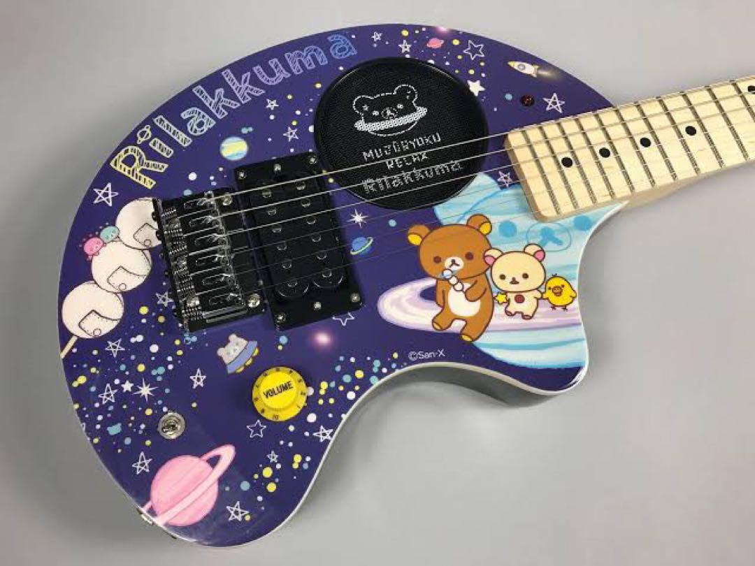 FERNANDES ZO-3 リラックマ コラボ ギター ピンク ピック2つ付き