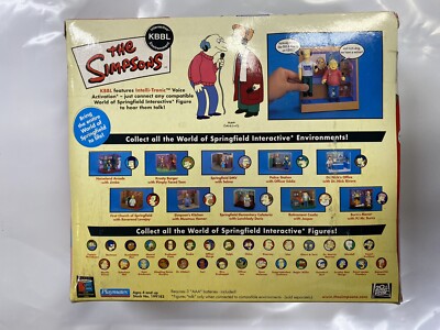 Playmates Toys Simpsons Kbbl Environment with Marty Bill Action