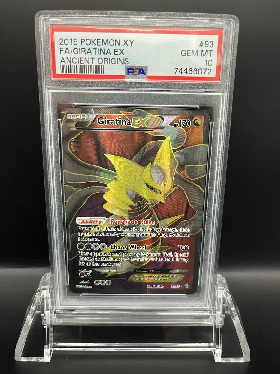 2015 Pokemon XY F.A./ Giratina EX Ancient Origins #93 PSA 10 | eBay