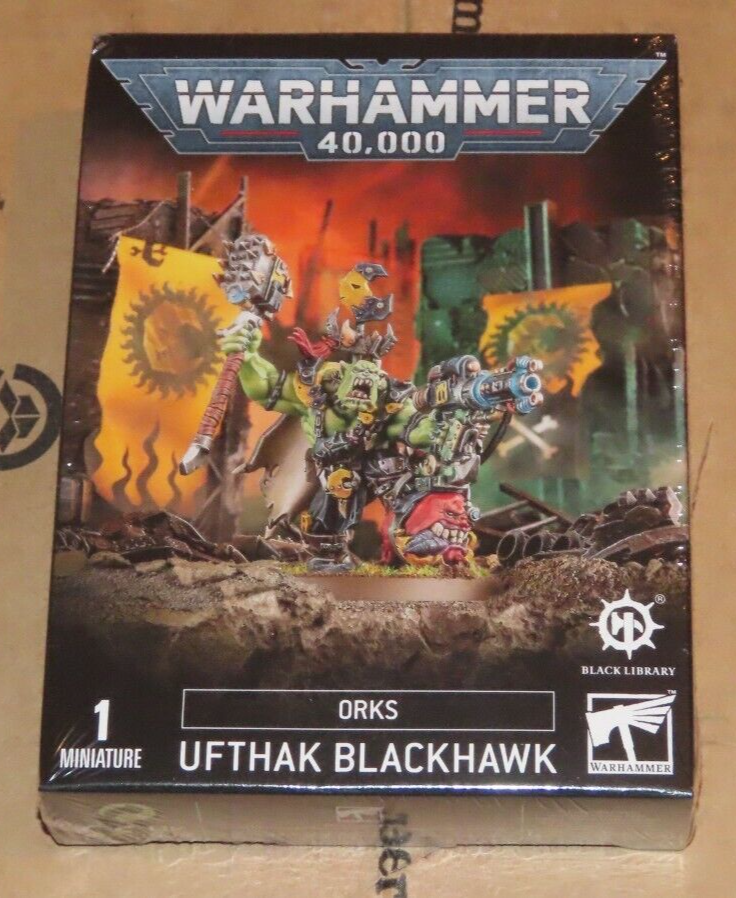 Games Workshop Warhammer 40k Ufthak Blackhawk Orks BNIB New