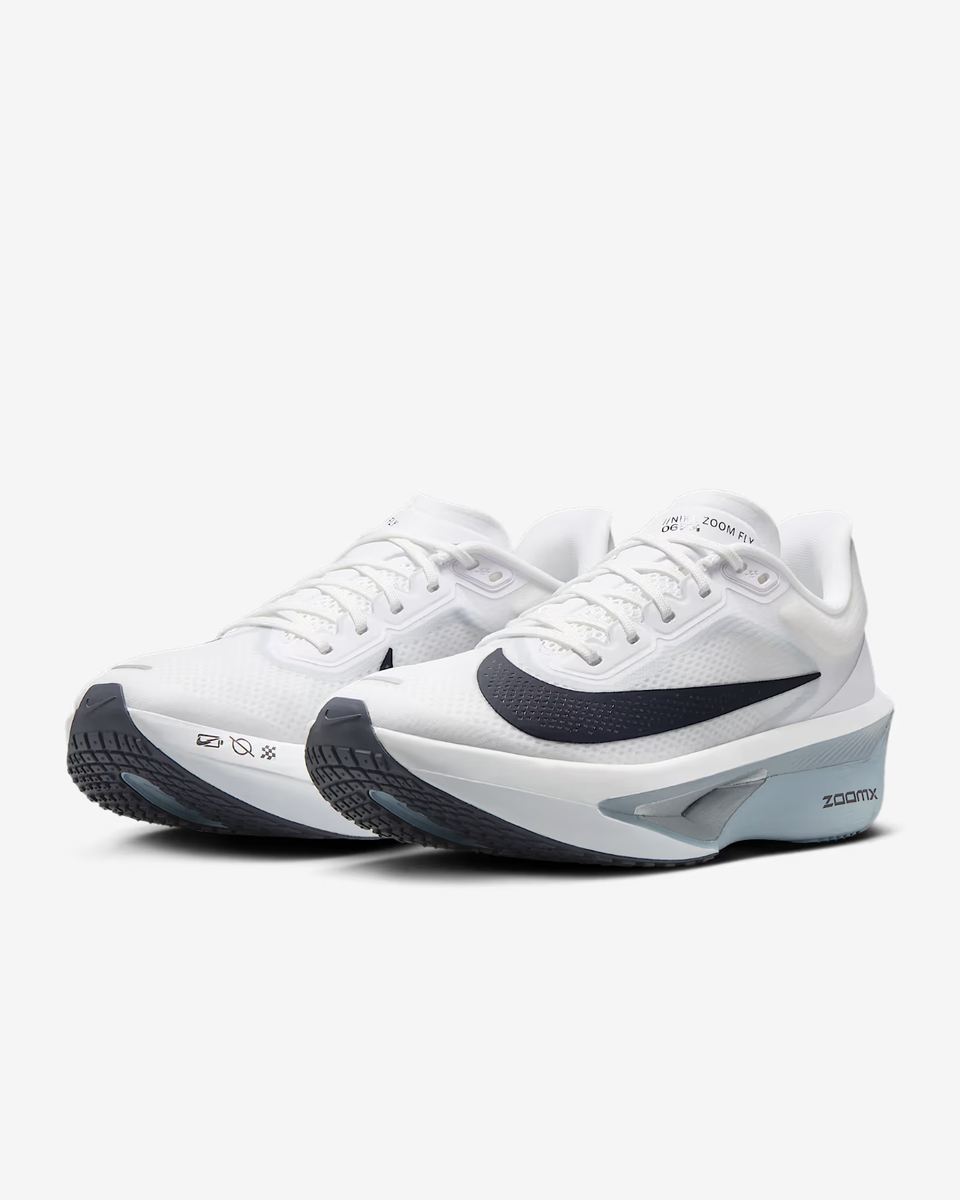 FN8455-104 Nike Zoom Fly 6 White Pure Platinum Obsidian Mist