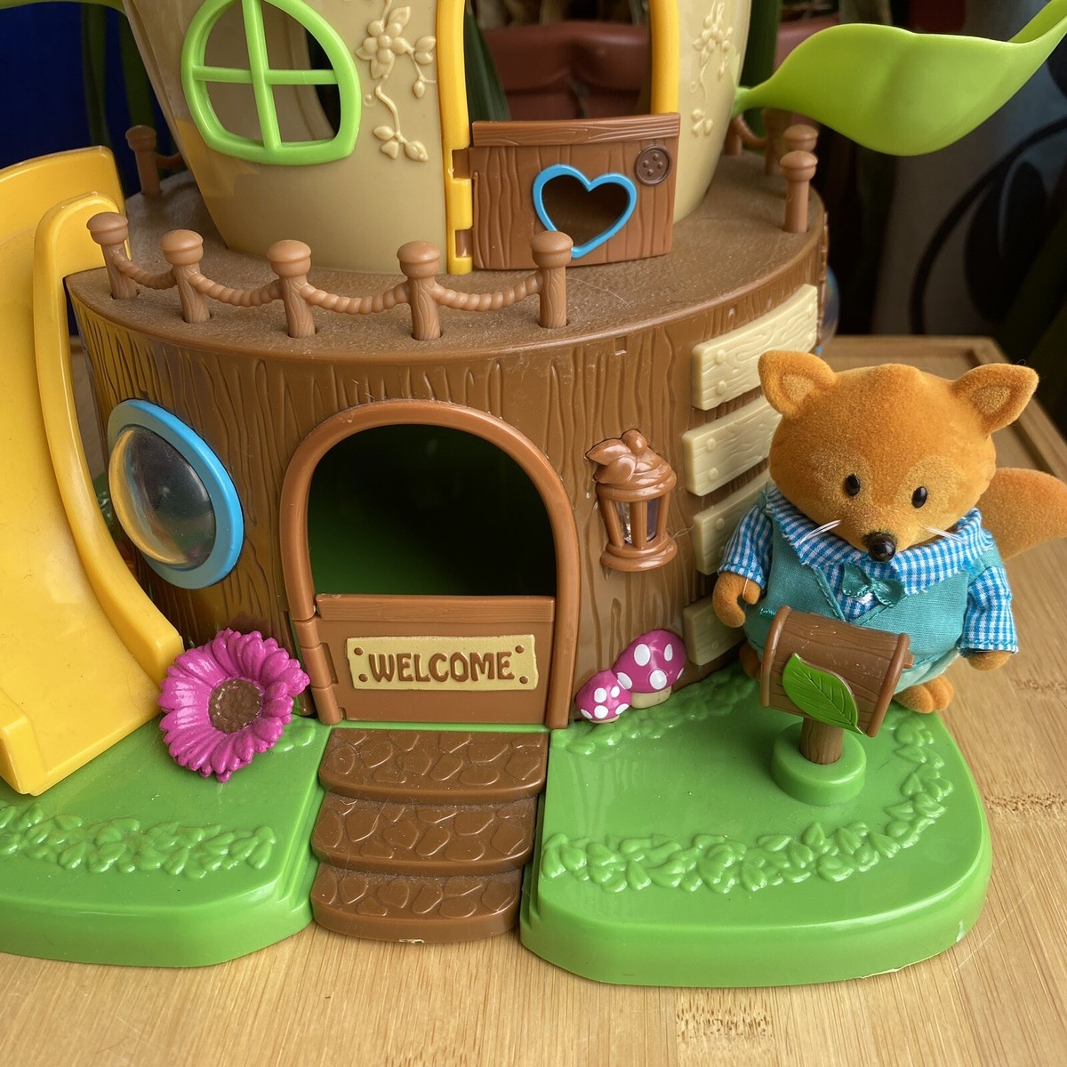 Li'l Woodzeez Acorn Treehouse Tippytail Fox Dad | eBay