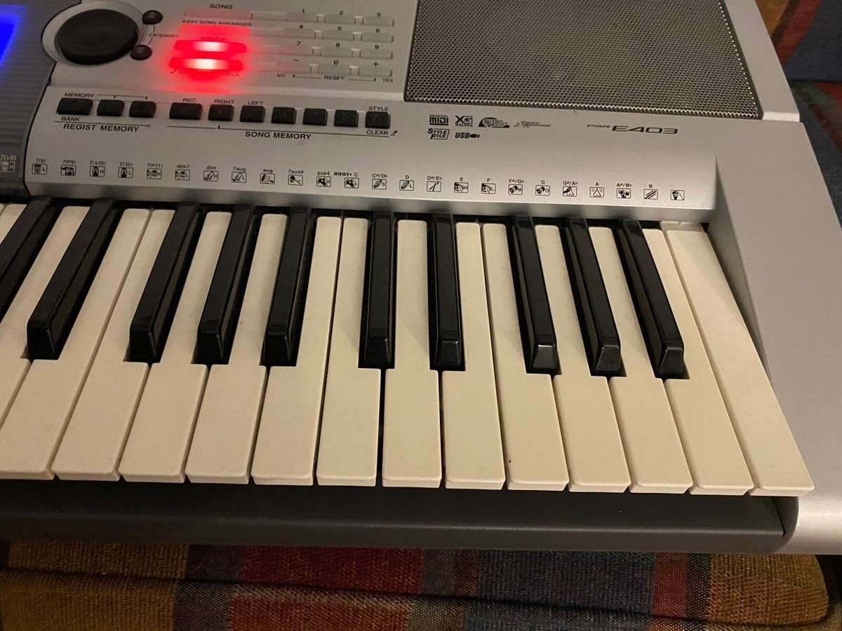鍵盤楽器 PSR-E403 Yamaha PSR E-403 Tested Working Keyboard With