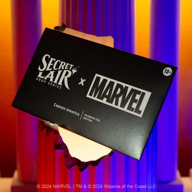 MTG【Foil】Marvel's Captain America1箱 MTG Marvel's Captain