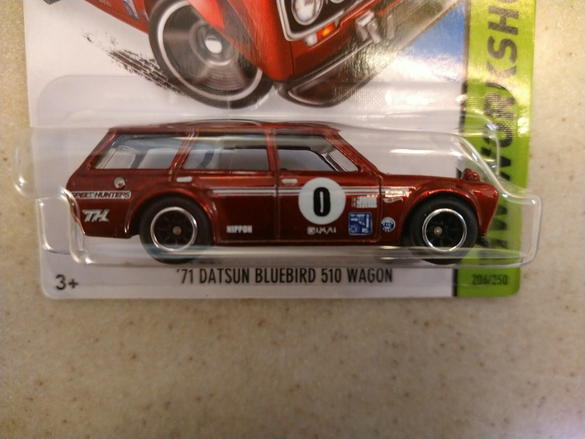 Hotwheels 2014 STH '71 DATSUN 510 WAGON