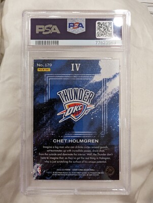 2022-23 Panini Court Kings - Rookies IV Chet Holmgren #179 (RC