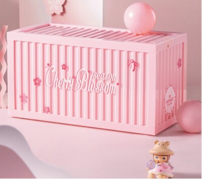 POPMART POP MART Luminous Container Box Pink Brand New In Box