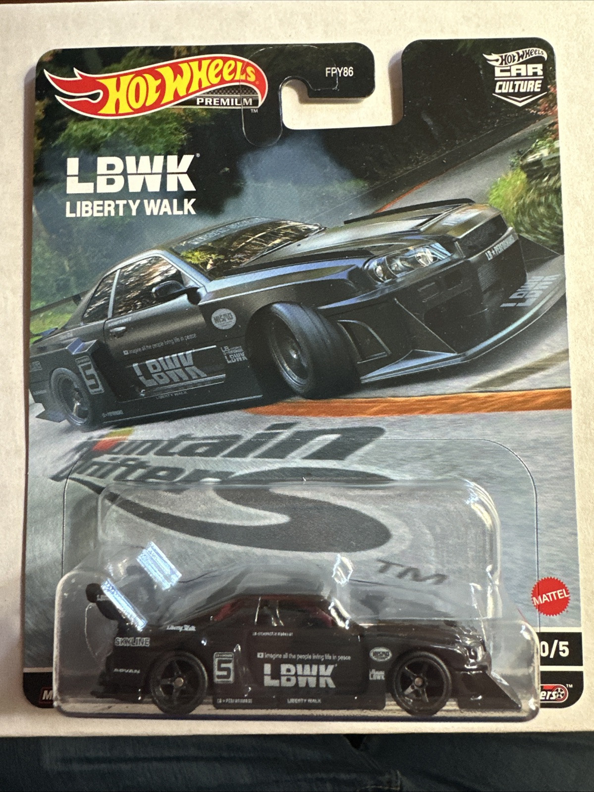 ホットウィール マウンテンドリフターズ チェイス LBWK 34 SKYLINE Hot