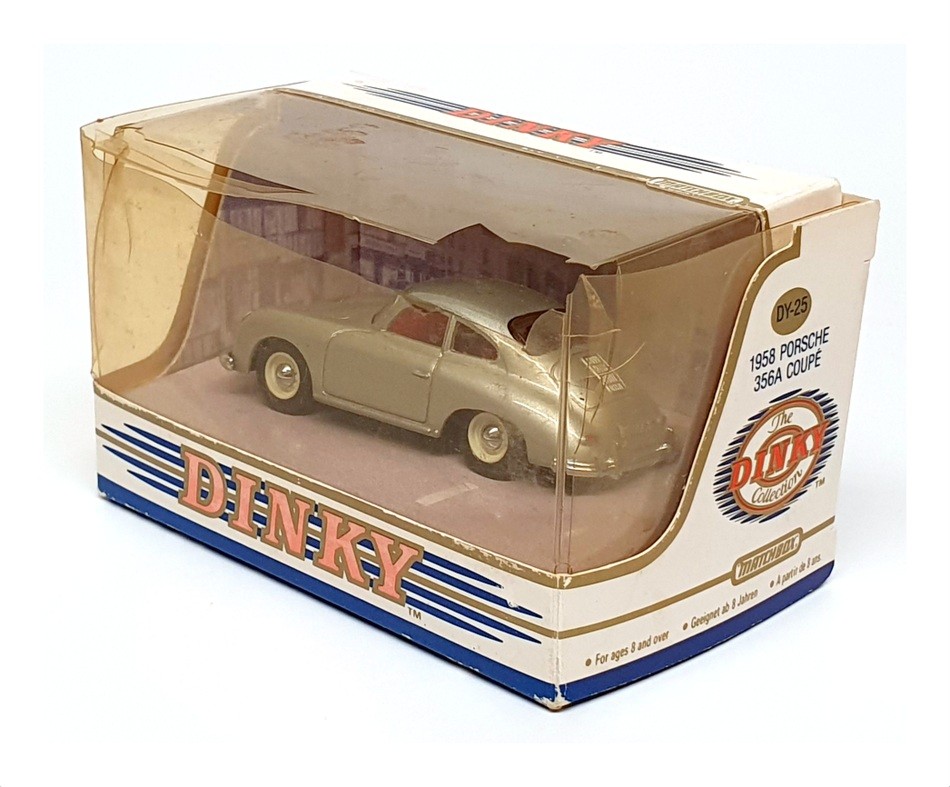 Matchbox Dinky 1/43 Scale DY-25 - 1958 Porsche 356A Coupe - Silver