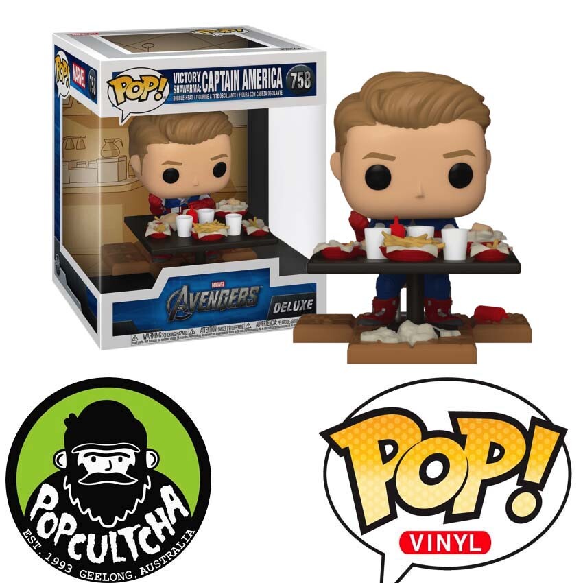 アメコミ Victory Shawarma Captain America Funko Pop! Deluxe