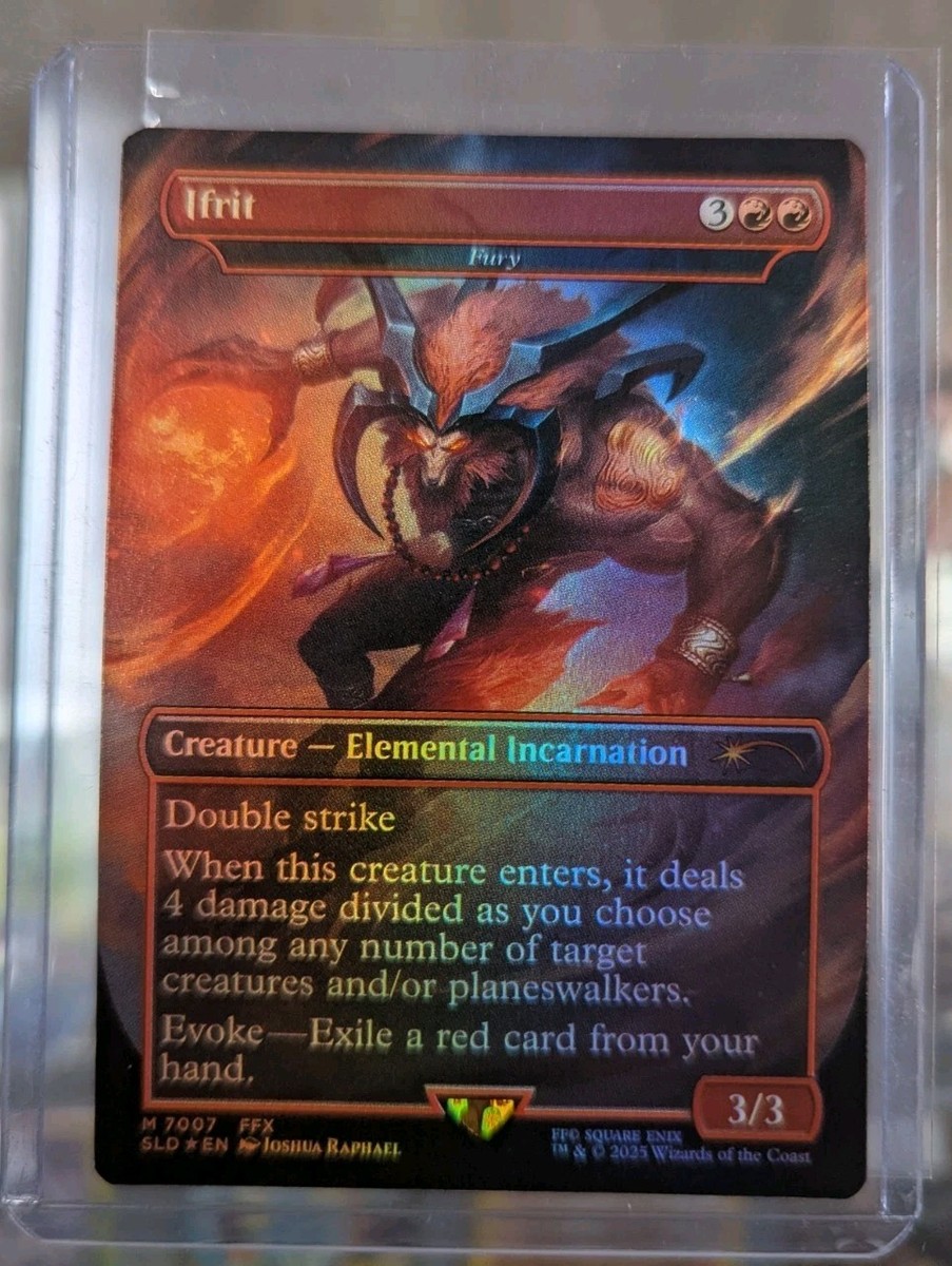 Buy Ifrit - Fury (Rainbow Foil) Secret Lair Drop Foil online | eBay