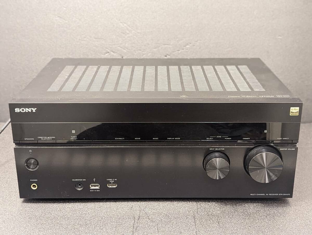 SONY 7.1ch対応AVアンプ STR-DN1070 SONY STR‑DN1070 4K ハイレゾ対応AV