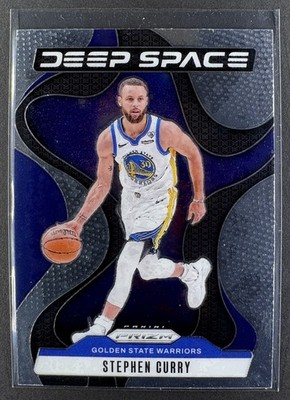 2024-25 Panini Prizm - Deep Space Stephen Curry #10 Green Prizm
