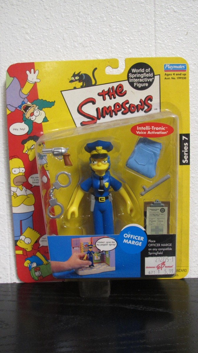 Playmates Toys The Simpsons Series 7: Officer Marge Action Figure