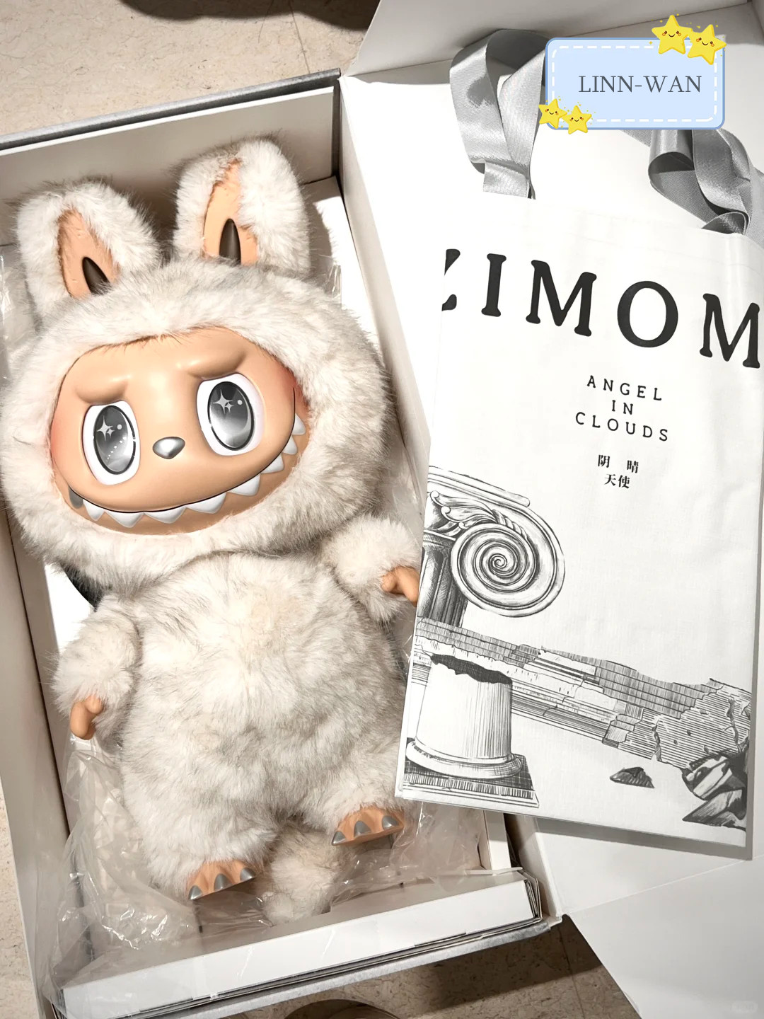 ANGEL IN CLOUDS ZIMOMO エンジェルジモモ ぬいぐるみ ジモモ