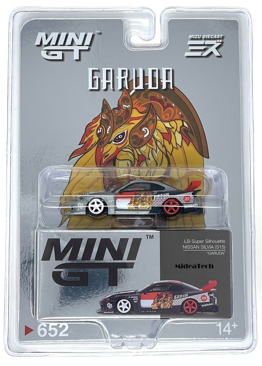 MINIGT×ミズ1/64 シルビア S15 GARUDA LBWK チェイス 【公式通販】