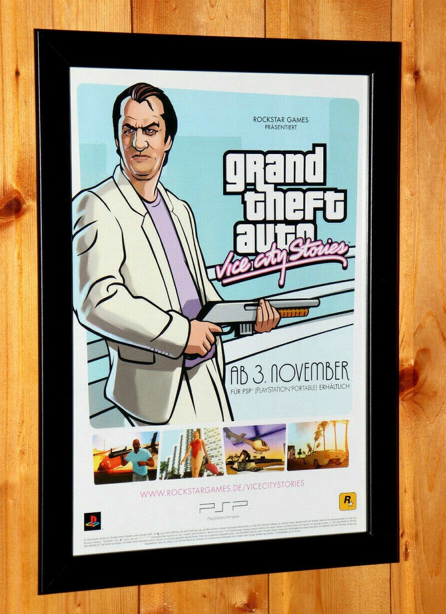 超希少】GTA LCS グランドセフトオート B3販促ポスター 超希少GTA LCS