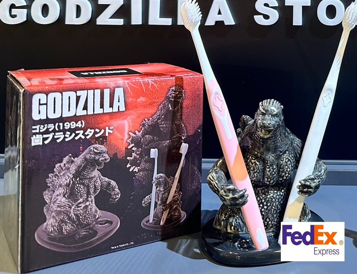 Godzilla (1994) Toothbrush Stand TOHO Godzilla Store Japan Limited