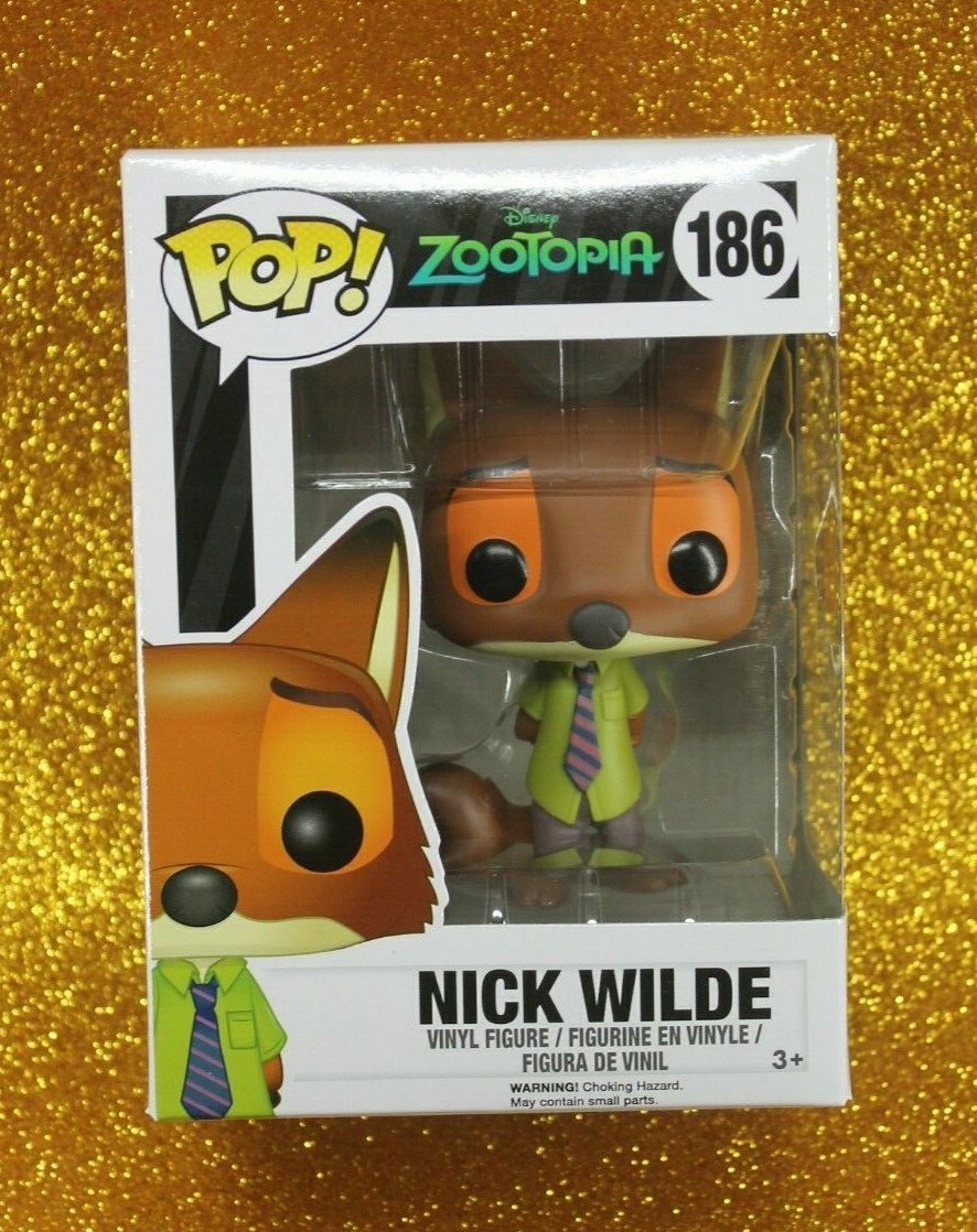 FUNKO POP DISNEY ZOOTOPIA #186 NICK WILDE VAULTED VINYL FIGURE
