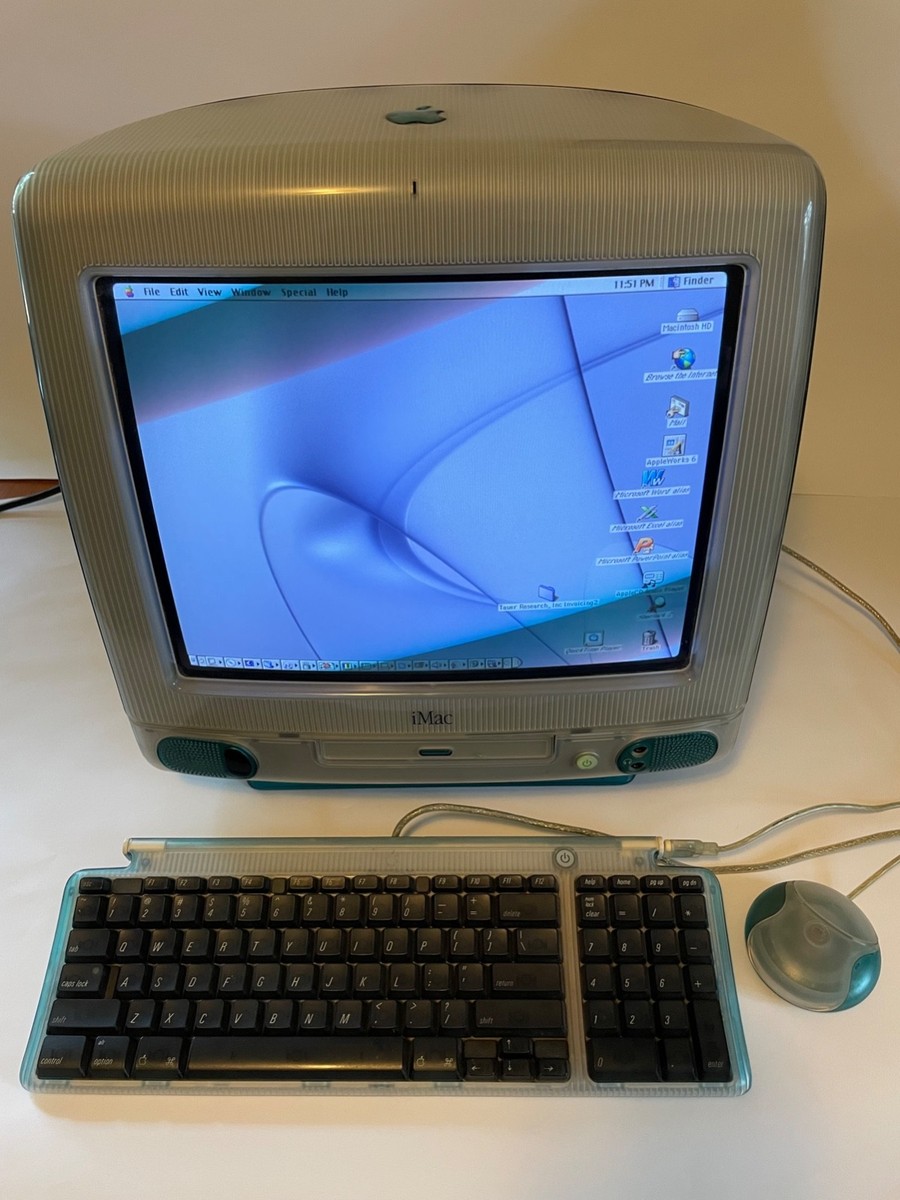 初代 iMac G3 タンジェリン ( Mac OS 8.6) 初代 iMac G3 タンジェリン