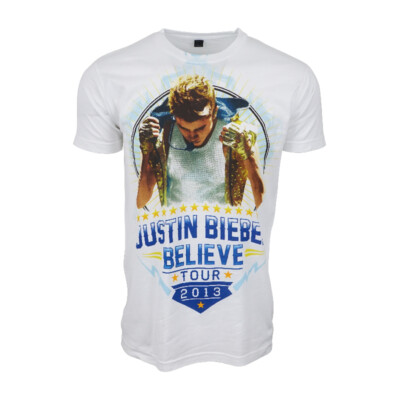 JUSTIN BIEBER BELIEVE TOUR T SHIRT | eBay