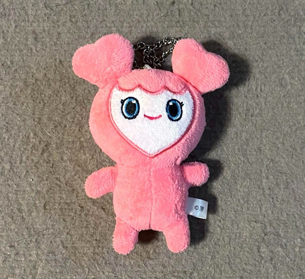 TWICE Momo MOVELY Bag Charm & Ring Set Pink Early Model Official