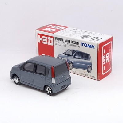 TOMICA 20 DAIHATSU MOVE CUSTOM 1/57 TOMY DIECAST NEW 2005 GREY (B