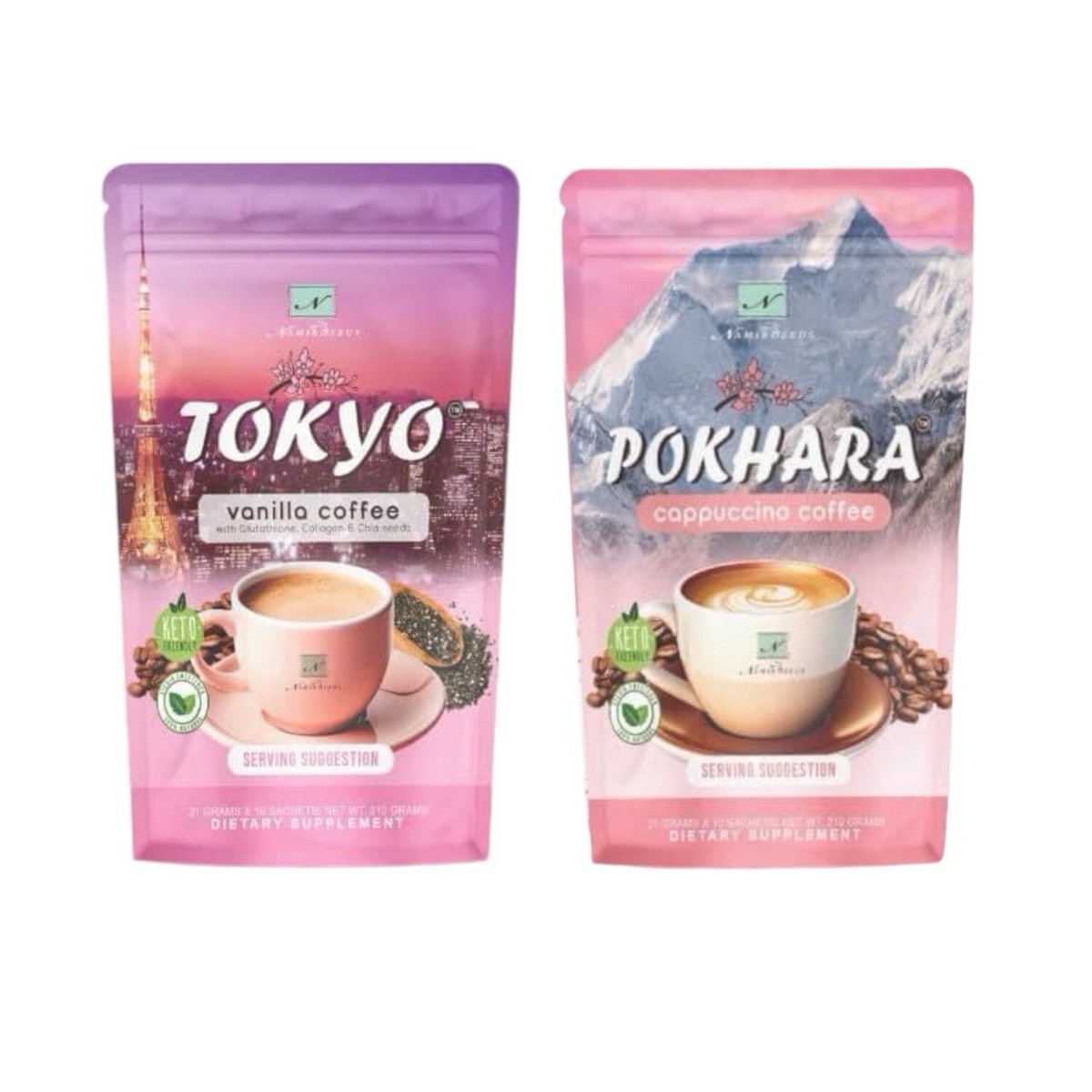 Namiroseus TOKYO & POKHARA Cappuccino Coffee Mix - 10 Sachets | eBay