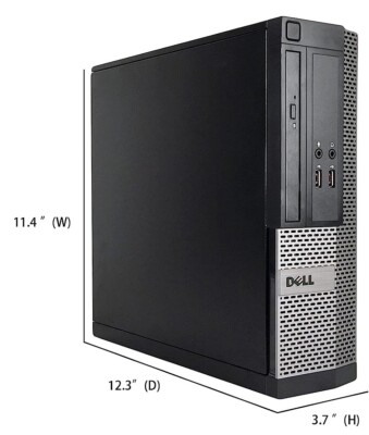 Dell OptiPlex 3010 Desktop SFF Core i5 16GB Ram 512GB SSD Wi-Fi