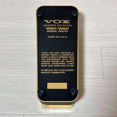 限定カラー】VOX Limited Edition V847G WAH-WAH Limited Color VOX