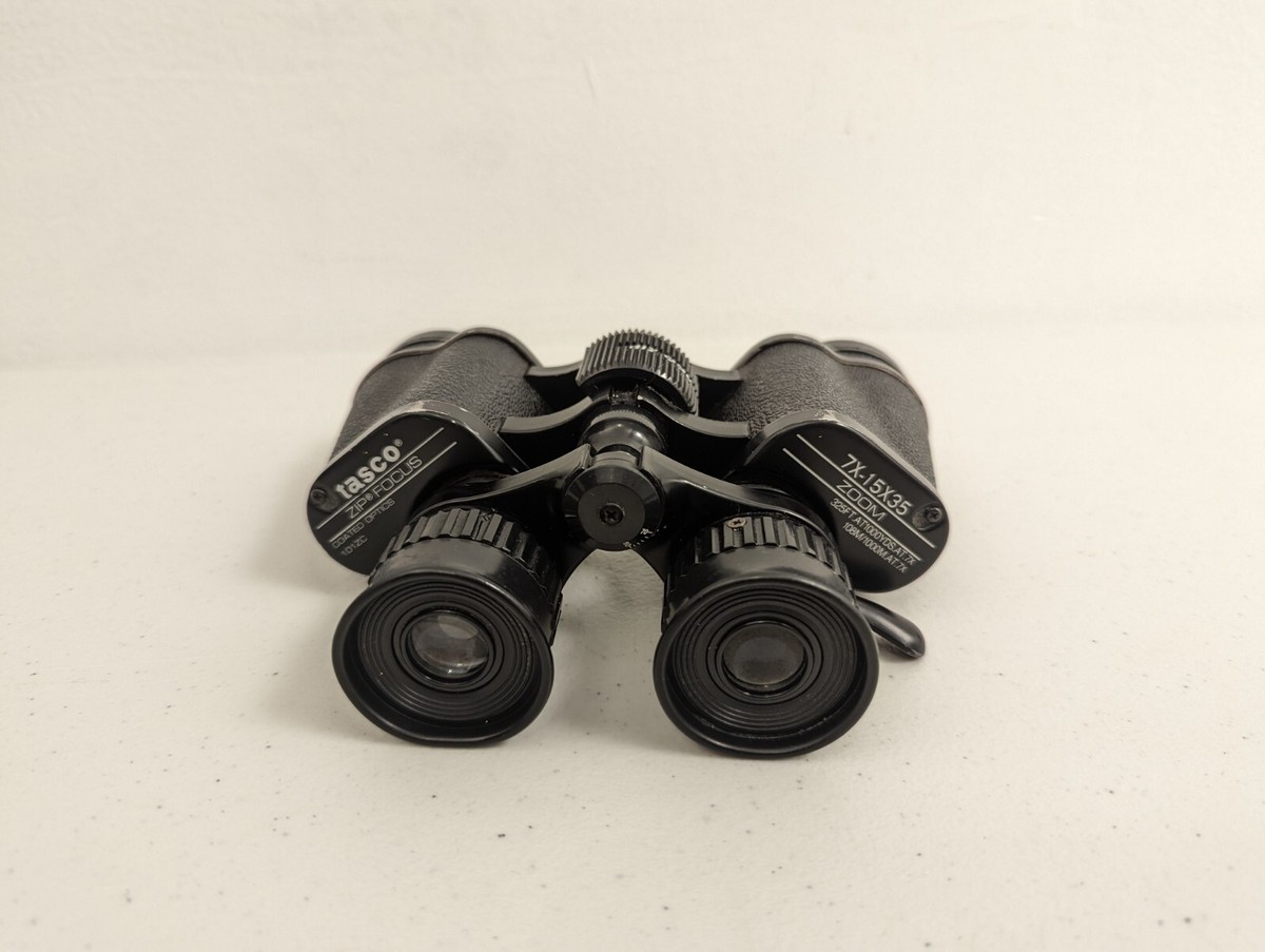Tasco Binoculars Zip Focus 7x-15x35 | 101ZC | 325 Ft@1000yds @ 7.7