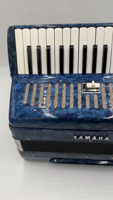 YAMAHA Accordion T-32B Tenor Blue 32 Keys Operation confirmed Used