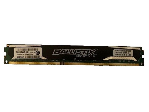 Crucial Ballistix Sport BLS4G3D1609ES2LX0.16FED2 DDR3 PC3-12800u 4