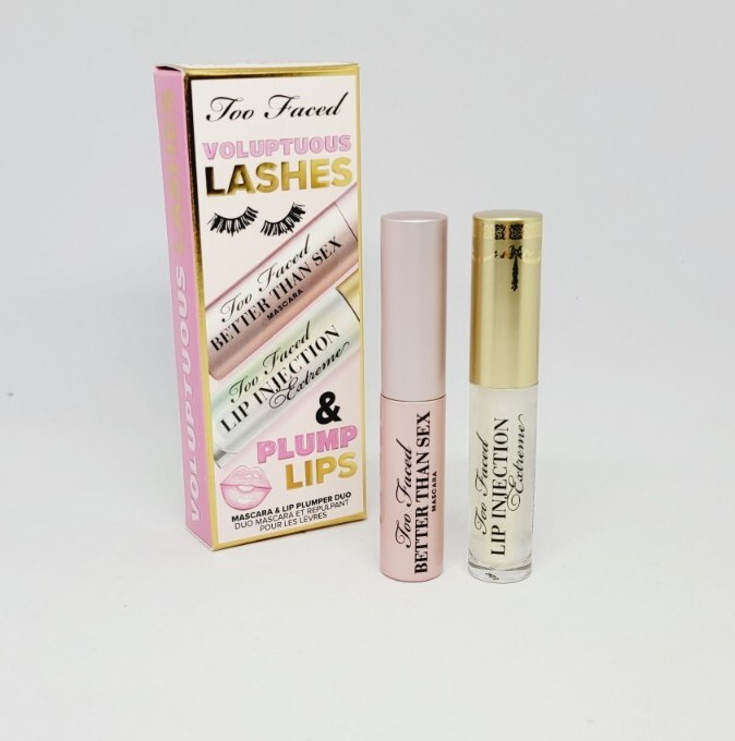 Too Faced Mascara & Lip Plumper Duo Better Than Sex Mascara & Lip
