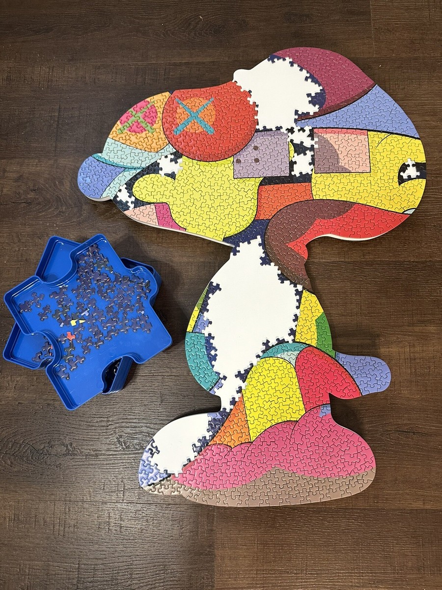 Custom Wood Frame For Kaws Stay Steady/ No Ones Home Puzzles (2